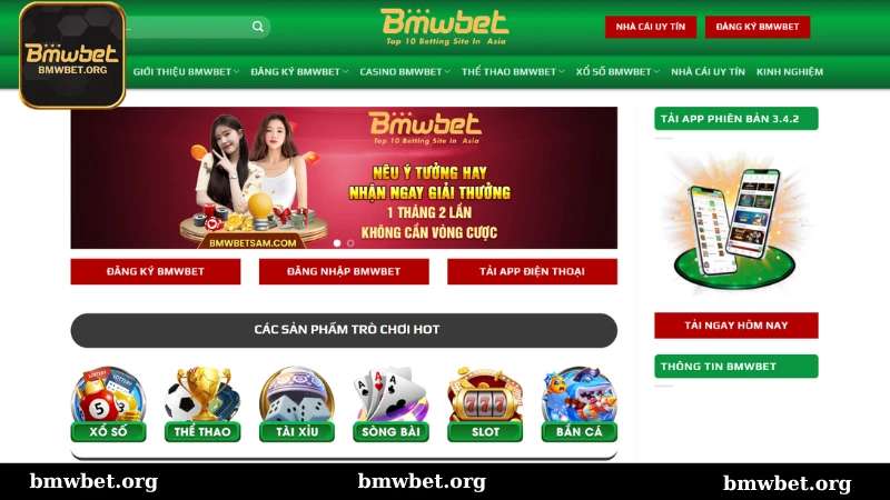 Giới thiệu tổng quan về nhà cái Bmwbet